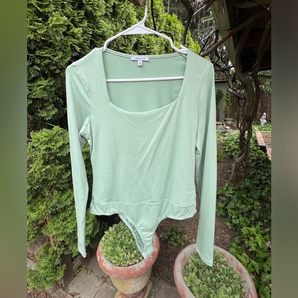 Mint Long Sleeve Bodysuit